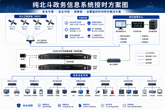 什么是北斗NTP服務器？北斗衛星授時工作原理詳解